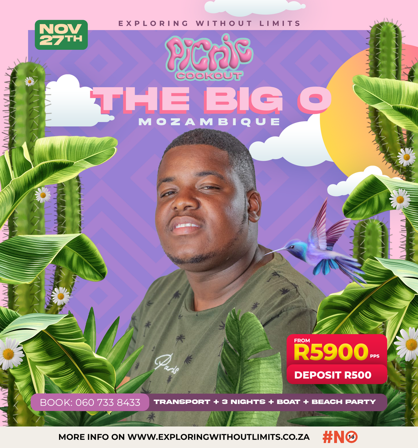 Win-A-Trip: Picnic Cookout Holiday Mozambique