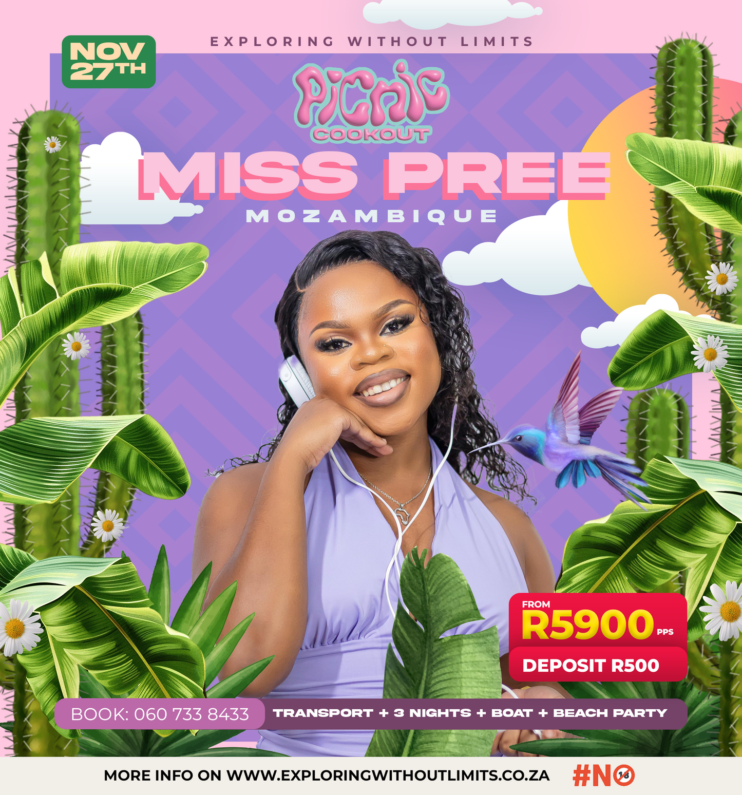 Win-A-Trip: Picnic Cookout Holiday Mozambique