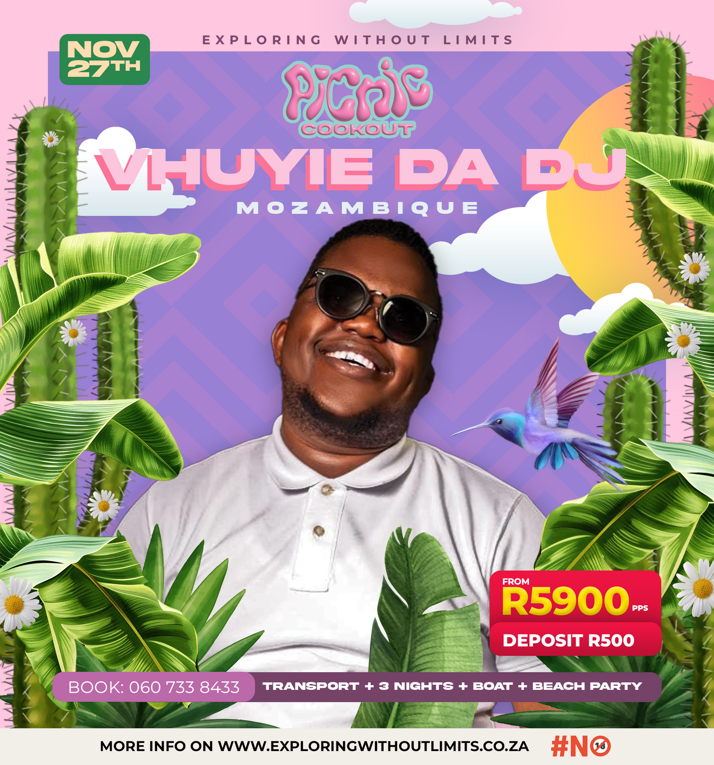 Win-A-Trip: Picnic Cookout Holiday Mozambique